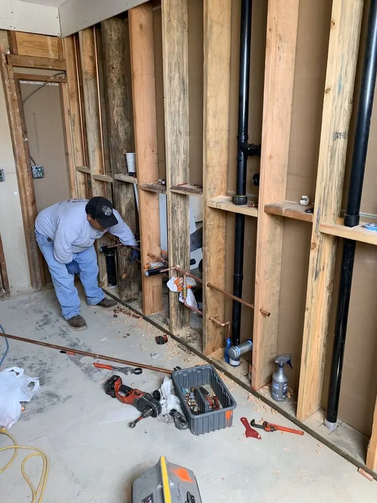 Commercial rough-in plumbing for Water Heater Replacement in Pequea